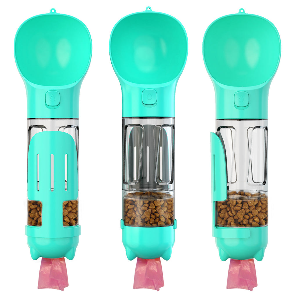 3-in-1 Portable Dog Water Bottle & Feeder - photo 2