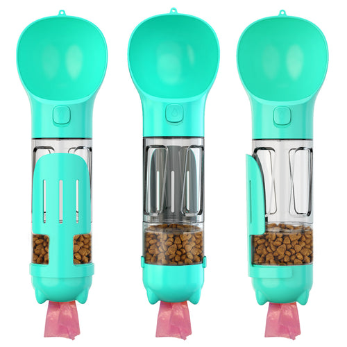 3-in-1 Portable Dog Water Bottle & Feeder - photo 2