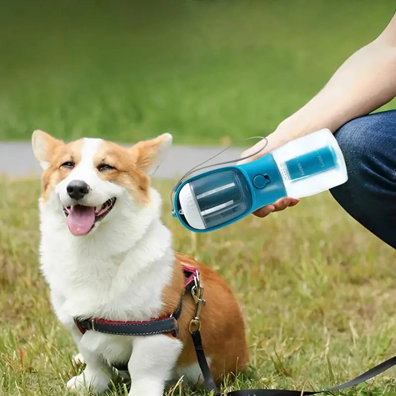 3-in-1 Portable Pet Water Bottle with Filter - photo 8