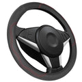 Faux Leather Steering Wheel Cover – 14.5–15 in