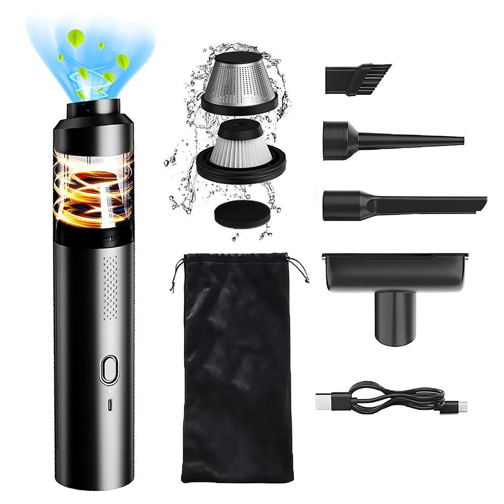 Cordless Handheld Car Vacuum Cleaner with 15000Pa Suction