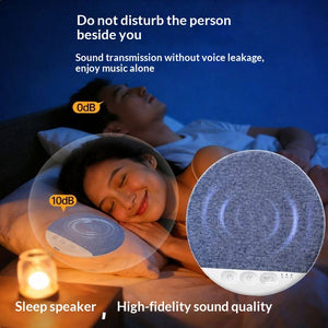 Ultra-Thin Bluetooth Pillow Speaker with Timer
