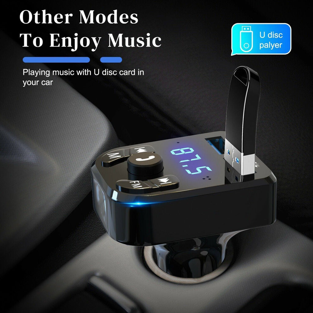Bluetooth FM Transmitter & USB Car Charger – view 6