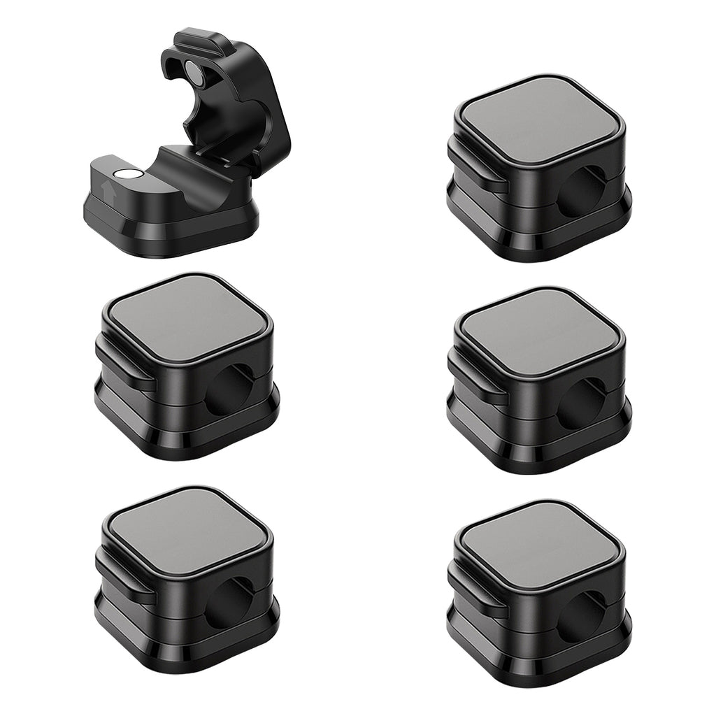 Magnetic Cable Clips – Cord Organizer, 6 Pack – image 4