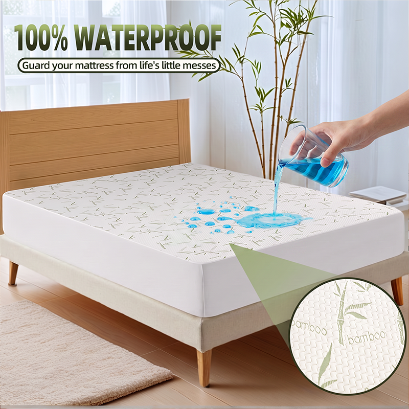 Bamboo Fitted Sheet – Breathable Deep Pocket – image 3