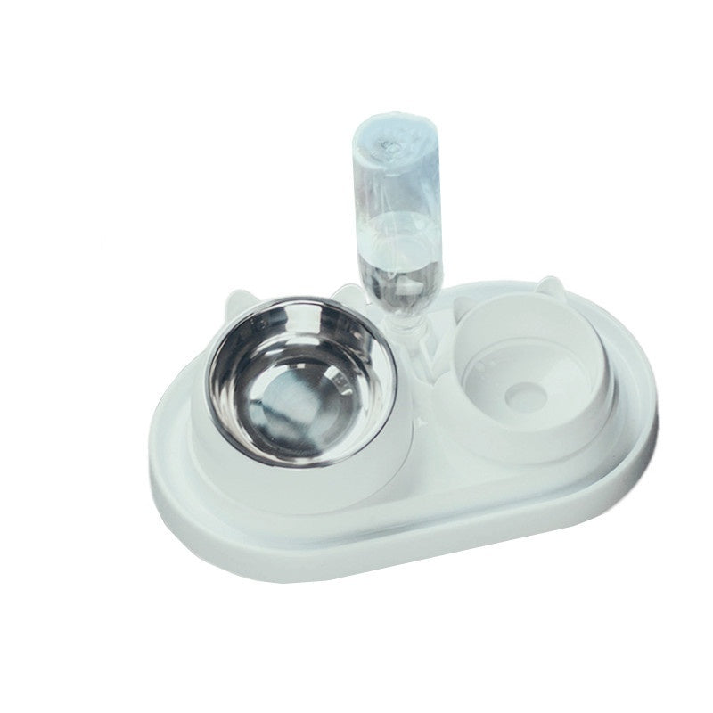 Elevated Double Stainless Steel Pet Bowl - photo 4
