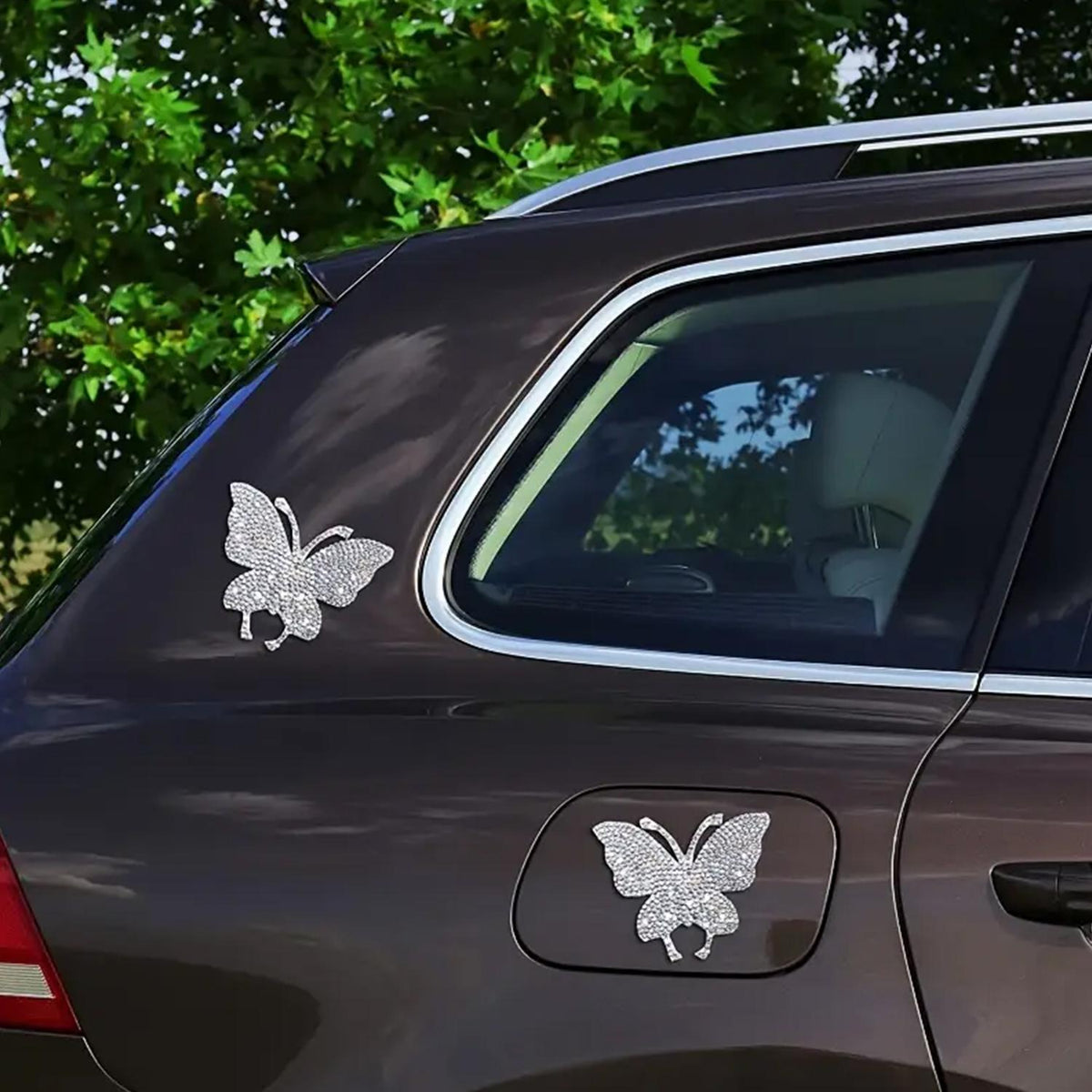 Bling Butterfly Rhinestone Car Interior Sticker Kit – image 10