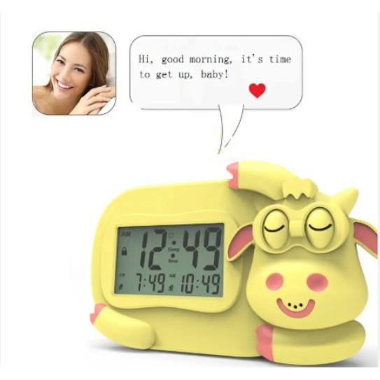 Cute Calf Alarm Clock for Kids – view 7