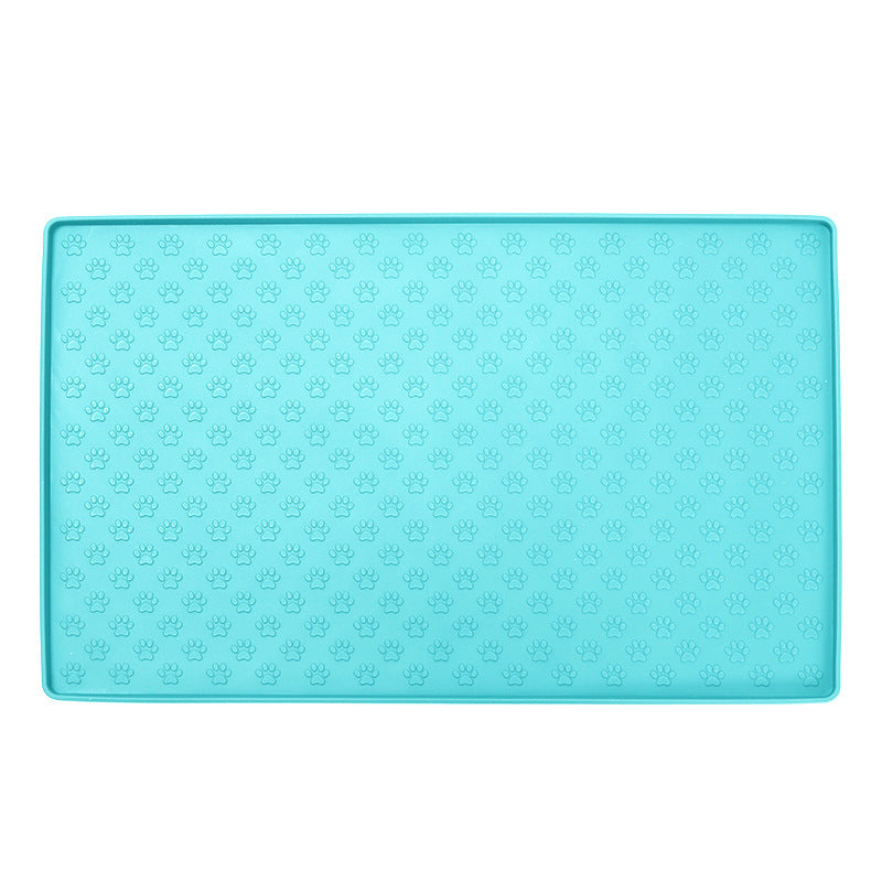 Waterproof Silicone Pet Feeding Mat - different angle