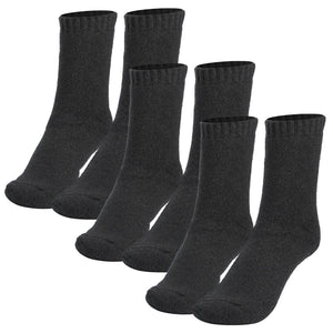 Men's Thermal Winter Socks – Fleece-Lined, 3 Pairs