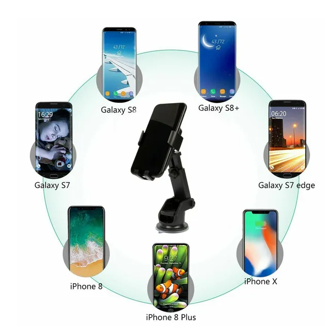 Qi Wireless Car Charger Mount – view 4