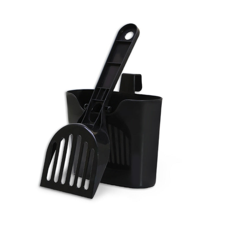 Long-Handle Mesh Cat Litter Scoop - mesh close-up