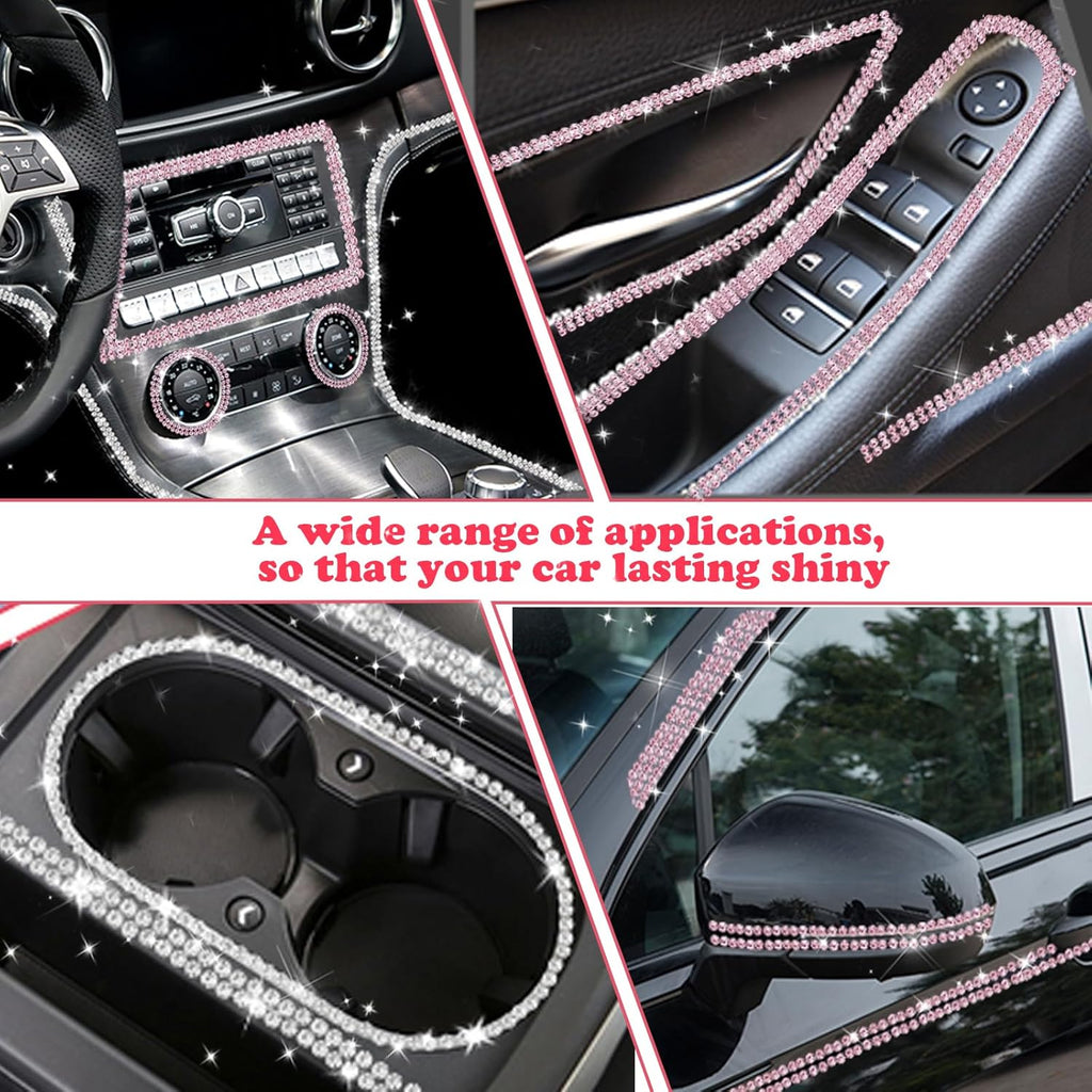 Bling Butterfly Rhinestone Car Interior Sticker Kit – image 4