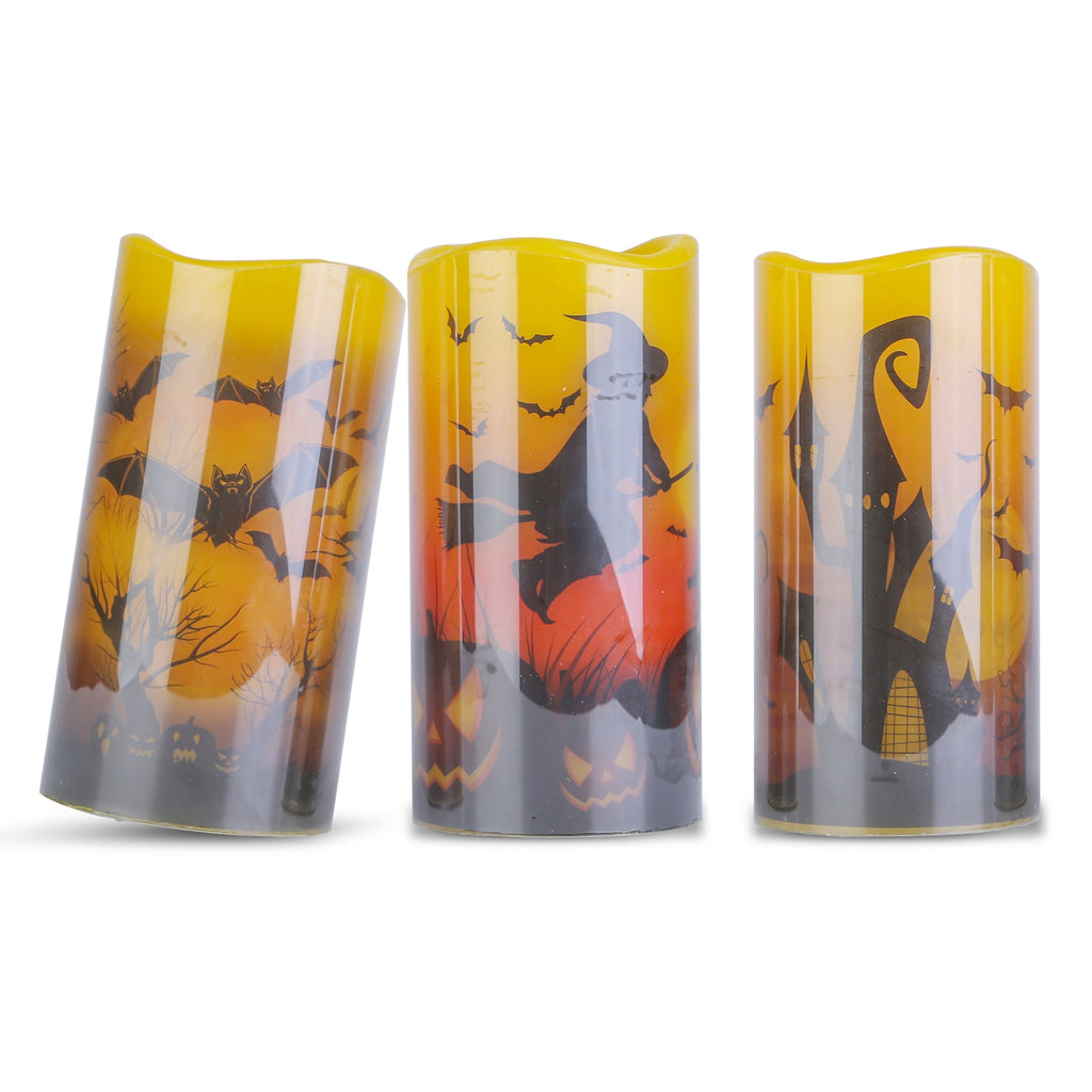 Flameless Halloween Candles with Timer – view 9