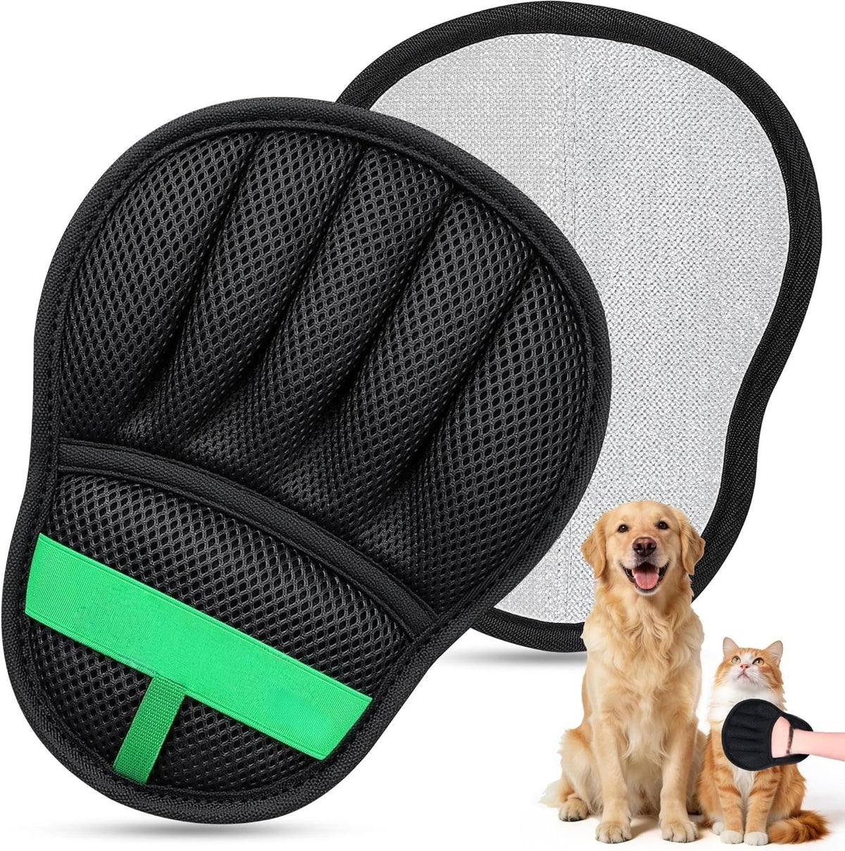 Static Pet Hair Remover Glove - different angle
