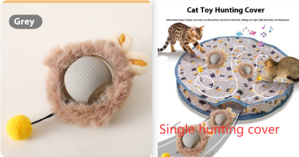 Plush Rolling Cat Ball Toy - additional view 4