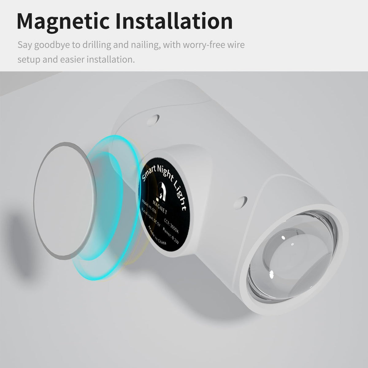 Rechargeable Motion Sensor Wall Light – view 4
