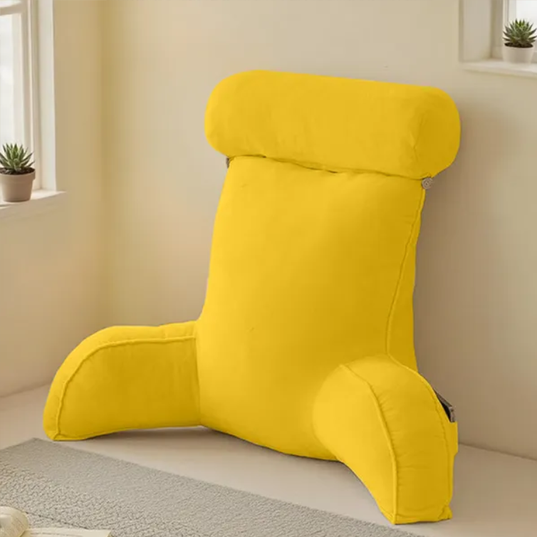 Bed Rest Reading Pillow with Arms – view 4