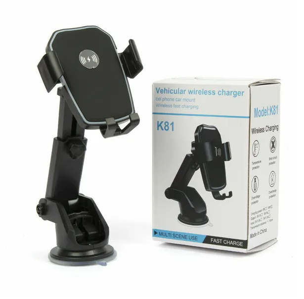 Qi Wireless Car Charger Mount – view 5