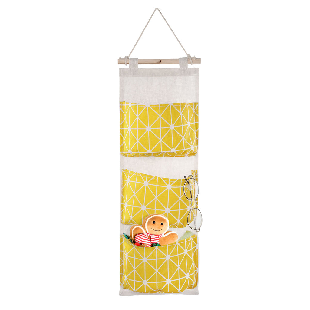 Wall-Mounted Hanging Storage Organizer – 3 Pockets