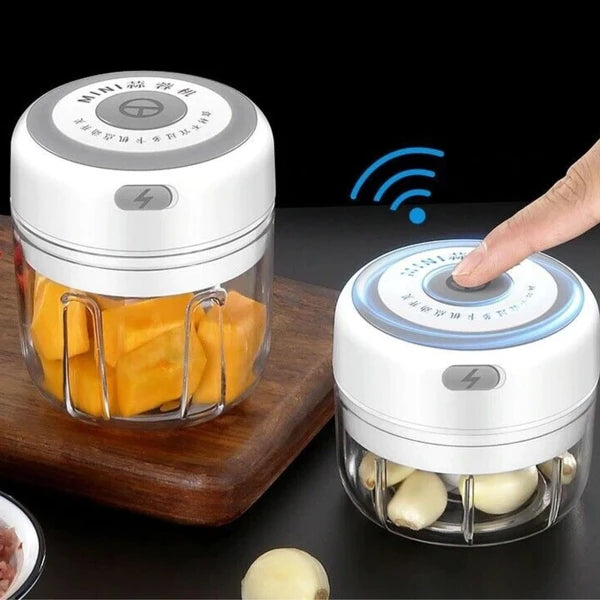 Cordless Electric Garlic Chopper – 300 ml Mini Food Mincer – image 3