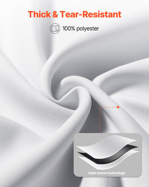 Room-Darkening Thermal Curtains – 2 Panels with Grommets