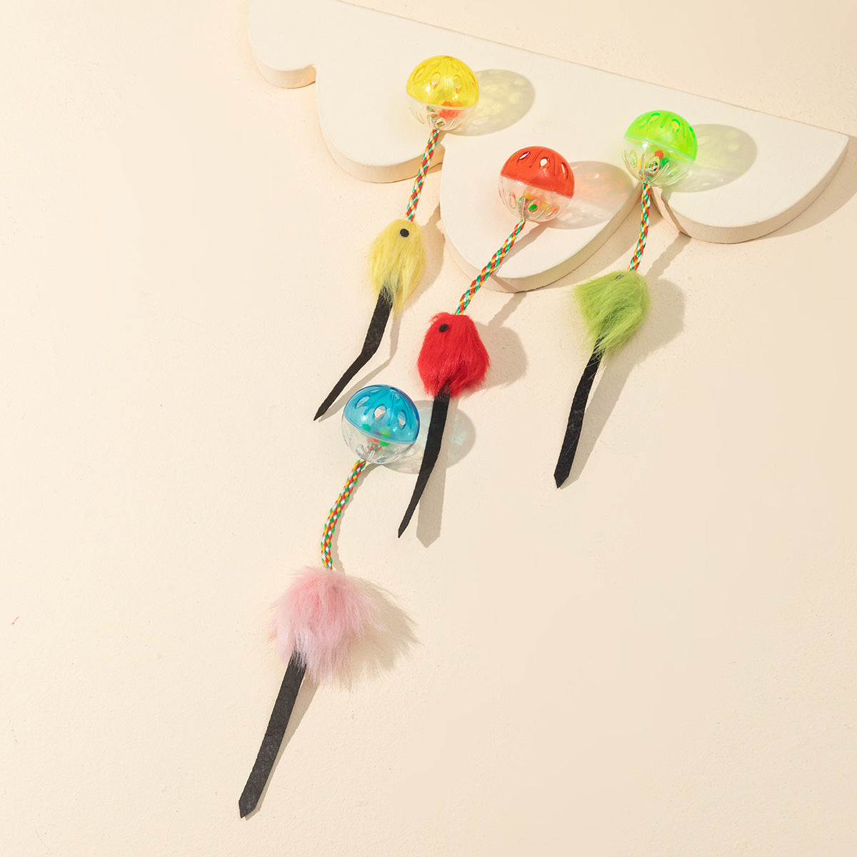 Jingle Bell Cat Teaser Ball - additional view