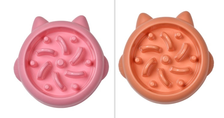 Silicone Slow Feeder Dog Bowl - product dimensions