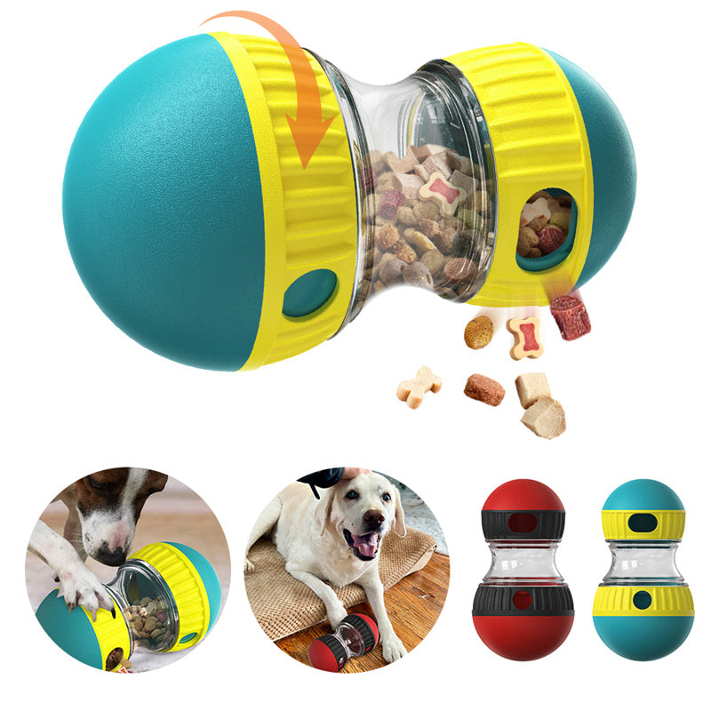 Slow Feeding Treat Dispensing Dog Toy - size and color options