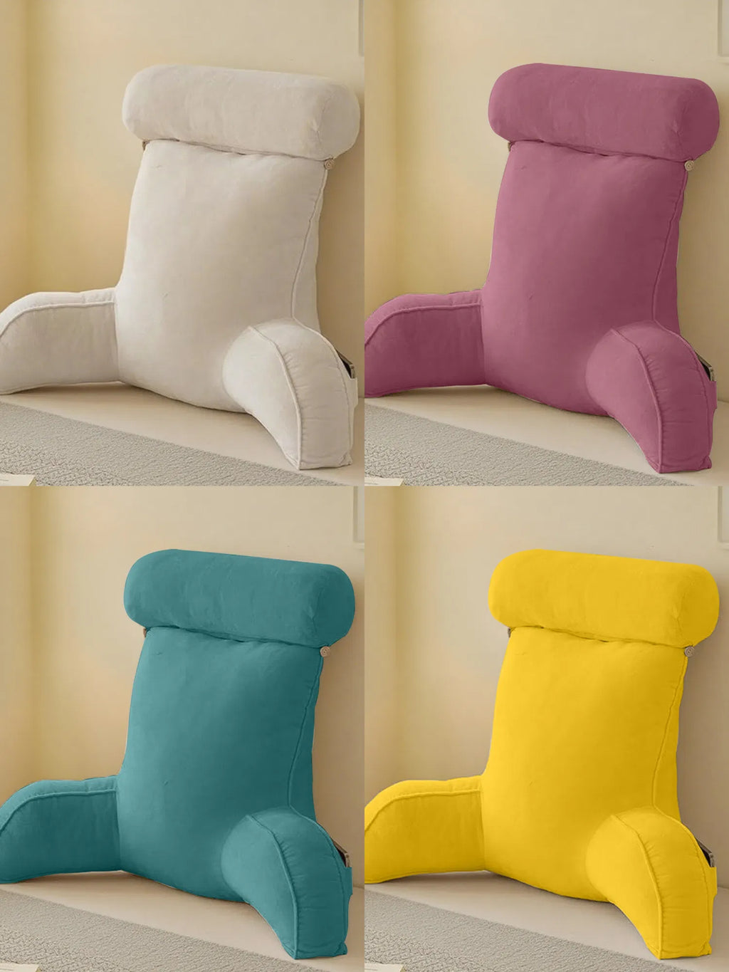 Bed Rest Reading Pillow with Arms – view 8