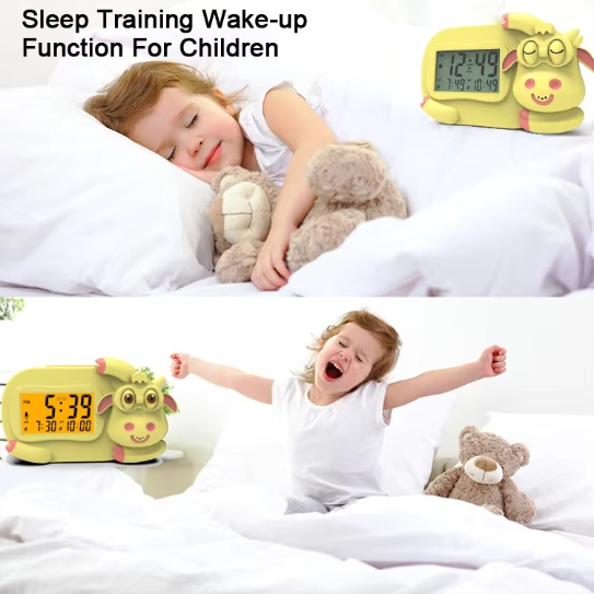 Cute Calf Alarm Clock for Kids – view 5