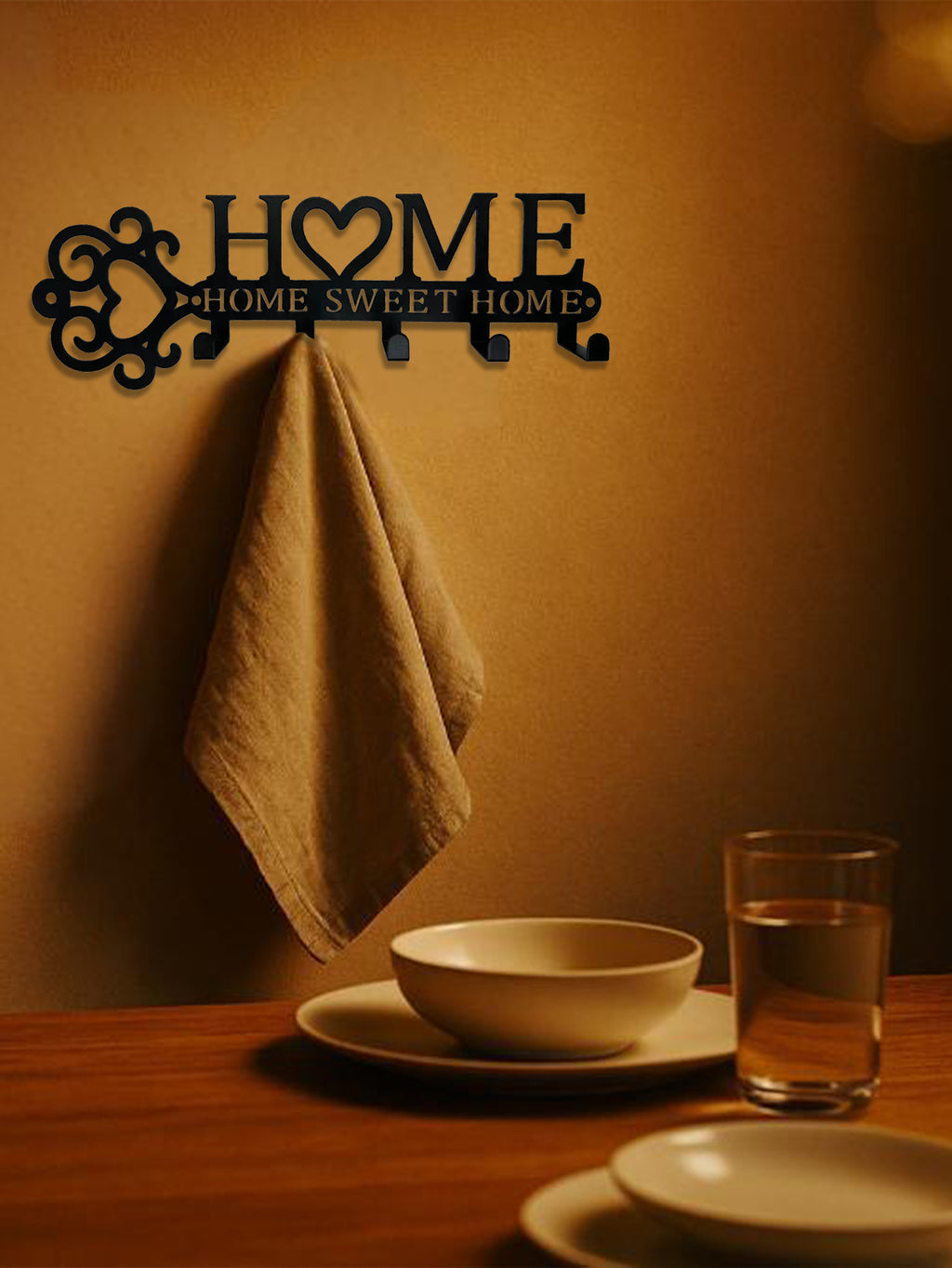Home Sweet Home Key Wall Hook Rack – view 3