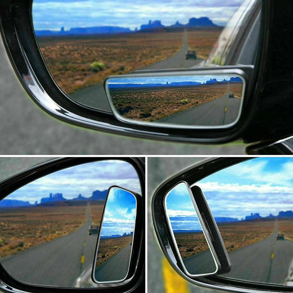 360° Stick-On Blind Spot Mirrors – 2 Pack – image 3