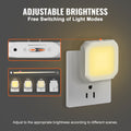 Plug-In LED Night Light with Dusk-to-Dawn Sensor – 2 Pack