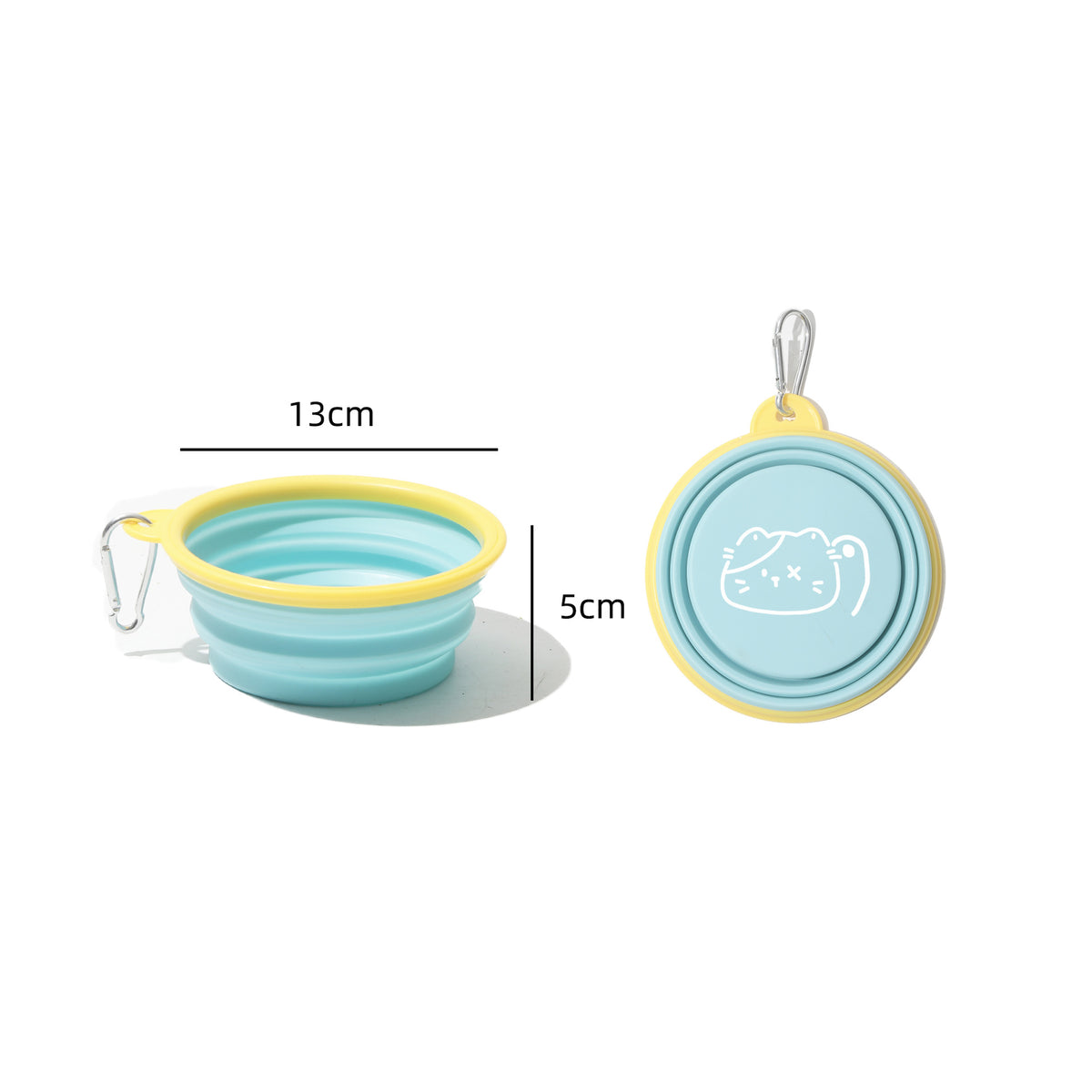 Portable Folding Pet Bowl - material close-up