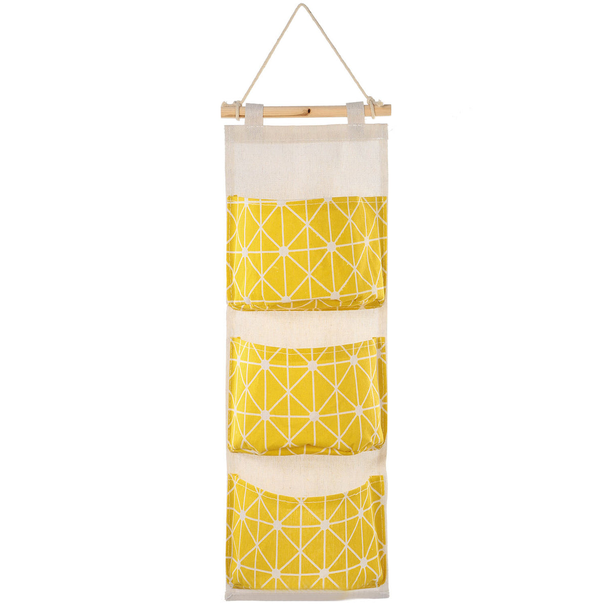 Wall-Mounted Hanging Storage Organizer – 3 Pockets – image 4