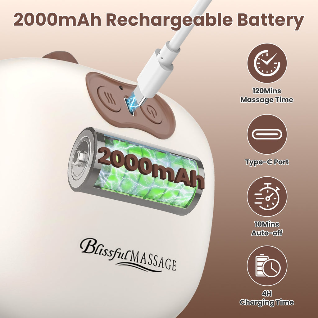 Cordless Heated Neck and Shoulder Massager with Straps – image 10