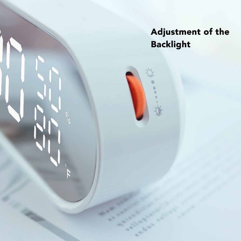Digital Alarm Clock with Temperature & Humidity – image 2