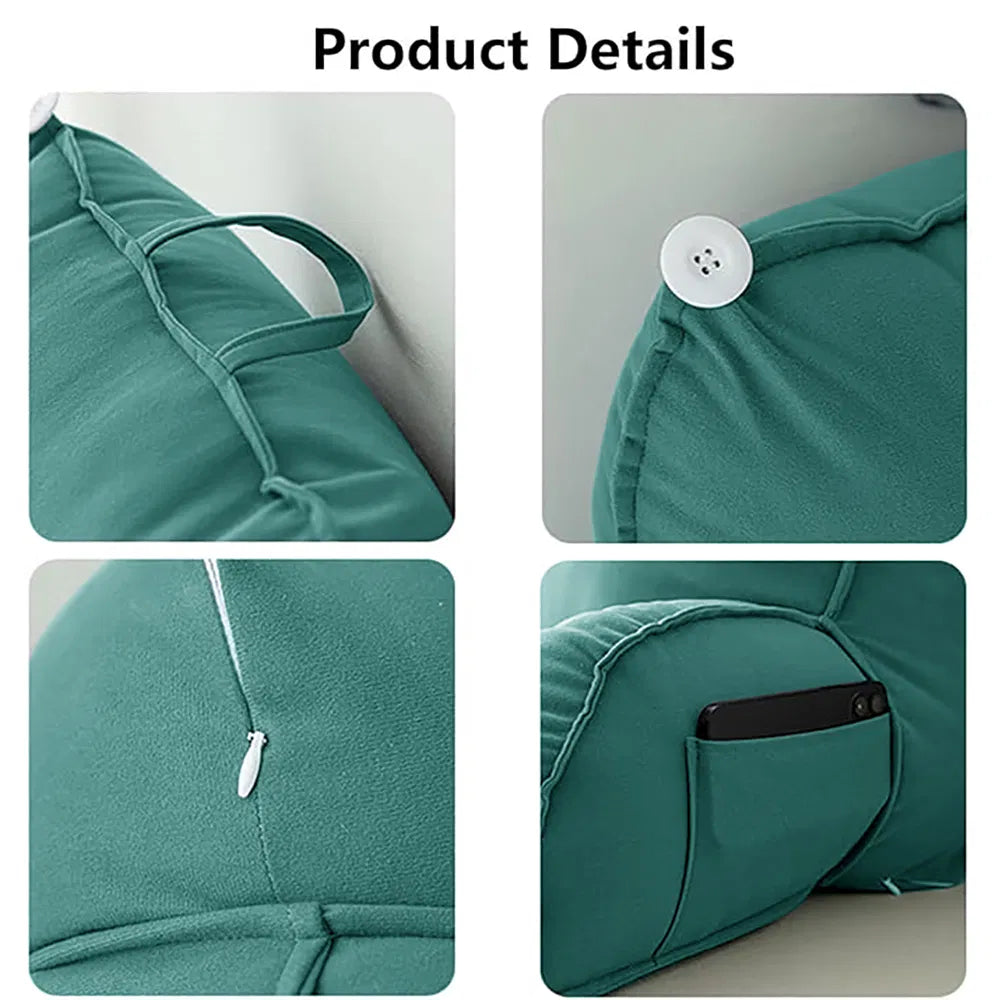 Bed Rest Reading Pillow with Arms – view 9