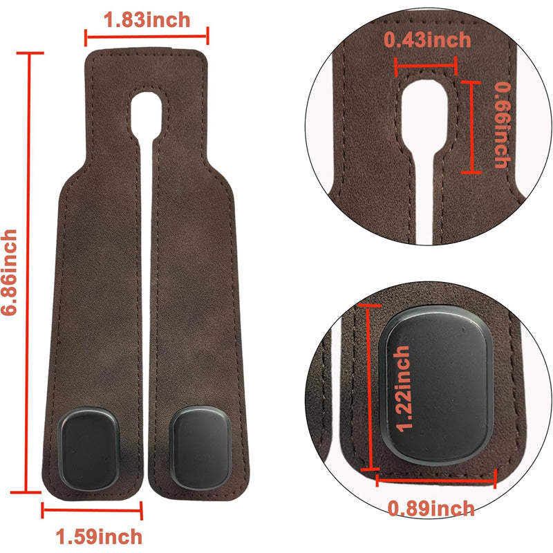 Car Headrest Hooks with Phone Holder – 4 Pack – image 8
