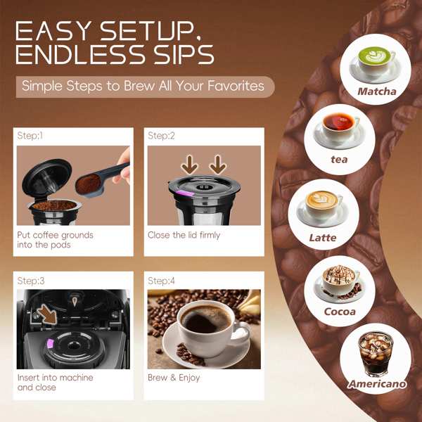 Reusable Single-Serve Coffee Pods – view 6