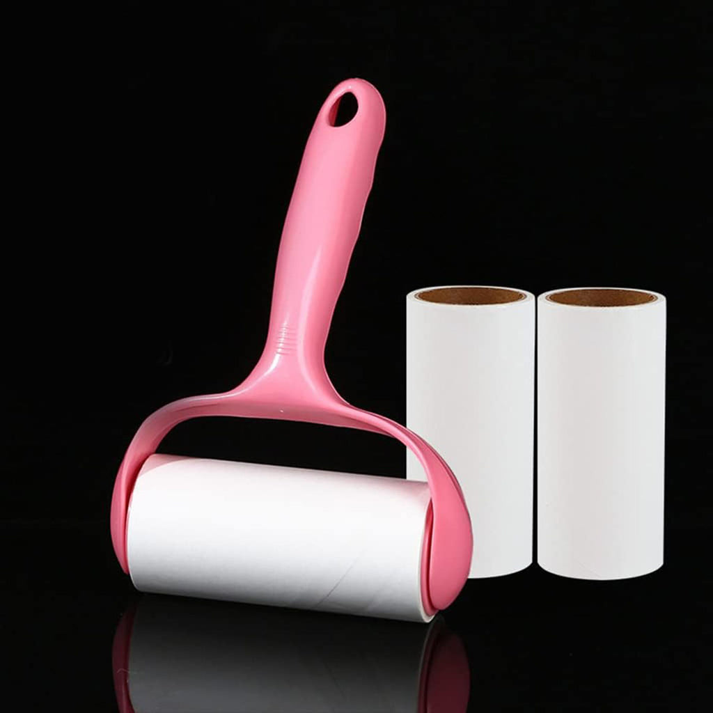 Extra-Sticky Lint Roller Set – Handle + 3 Refills – image 6