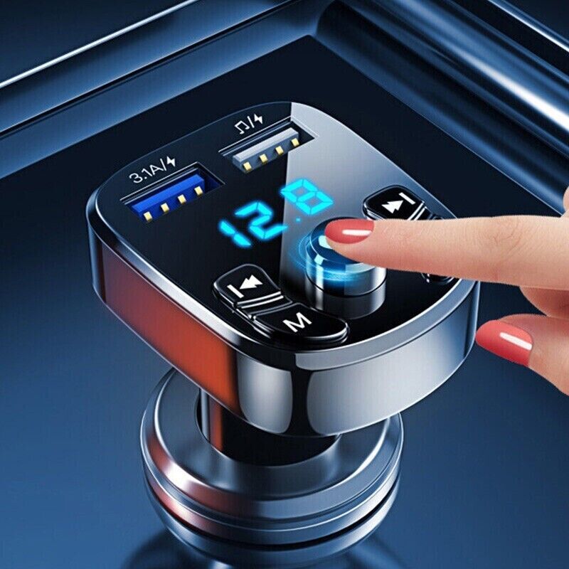 Bluetooth FM Transmitter & USB Car Charger – view 7