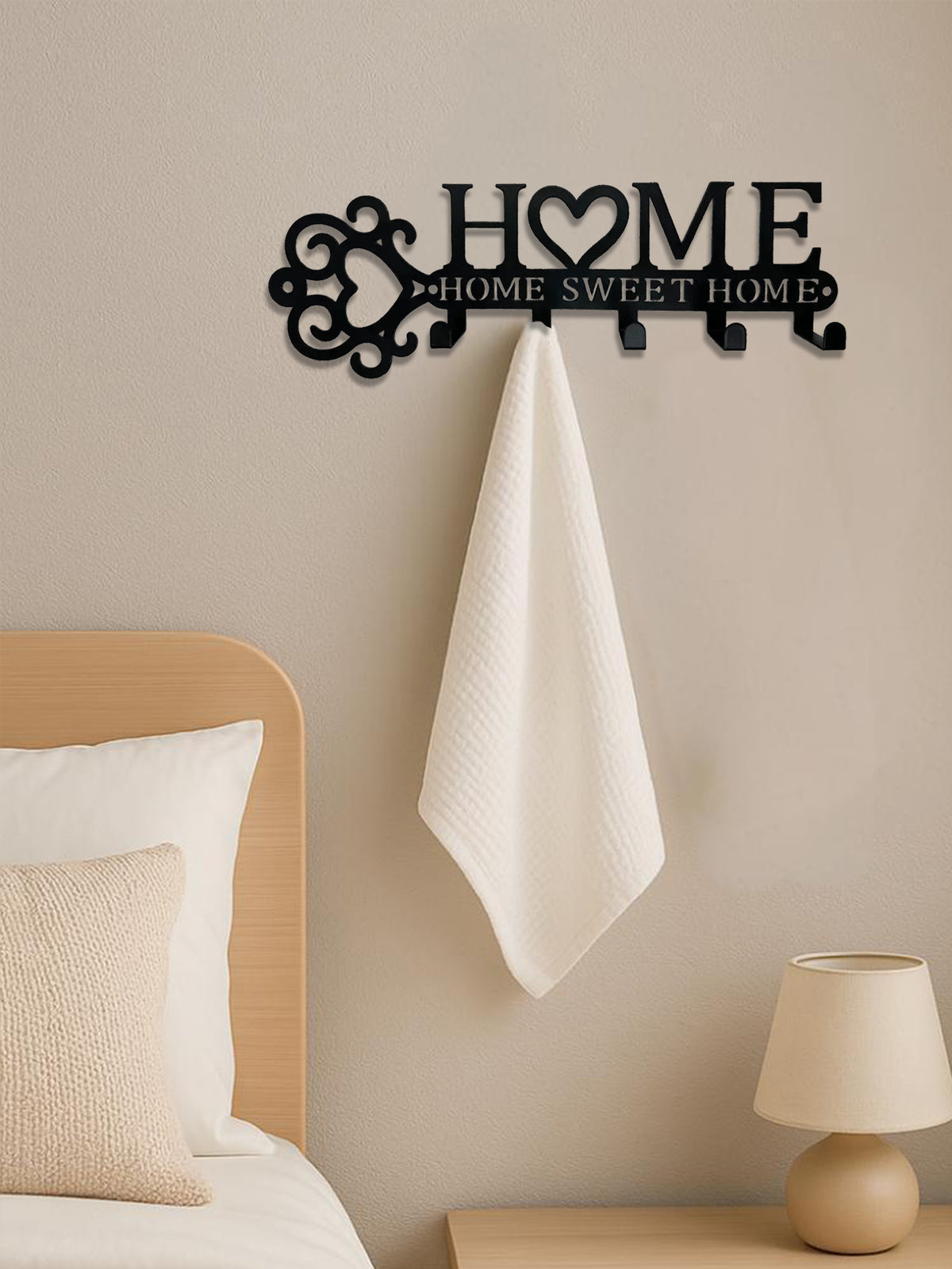 Home Sweet Home Key Wall Hook Rack – view 2