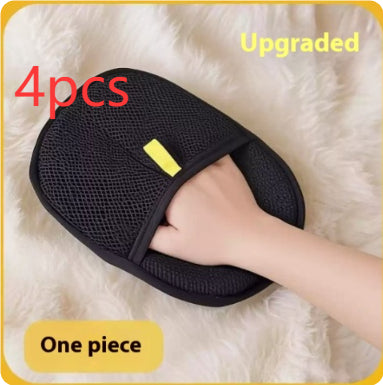 Dual-Sided Pet Hair Removal Grooming Glove - photo 18