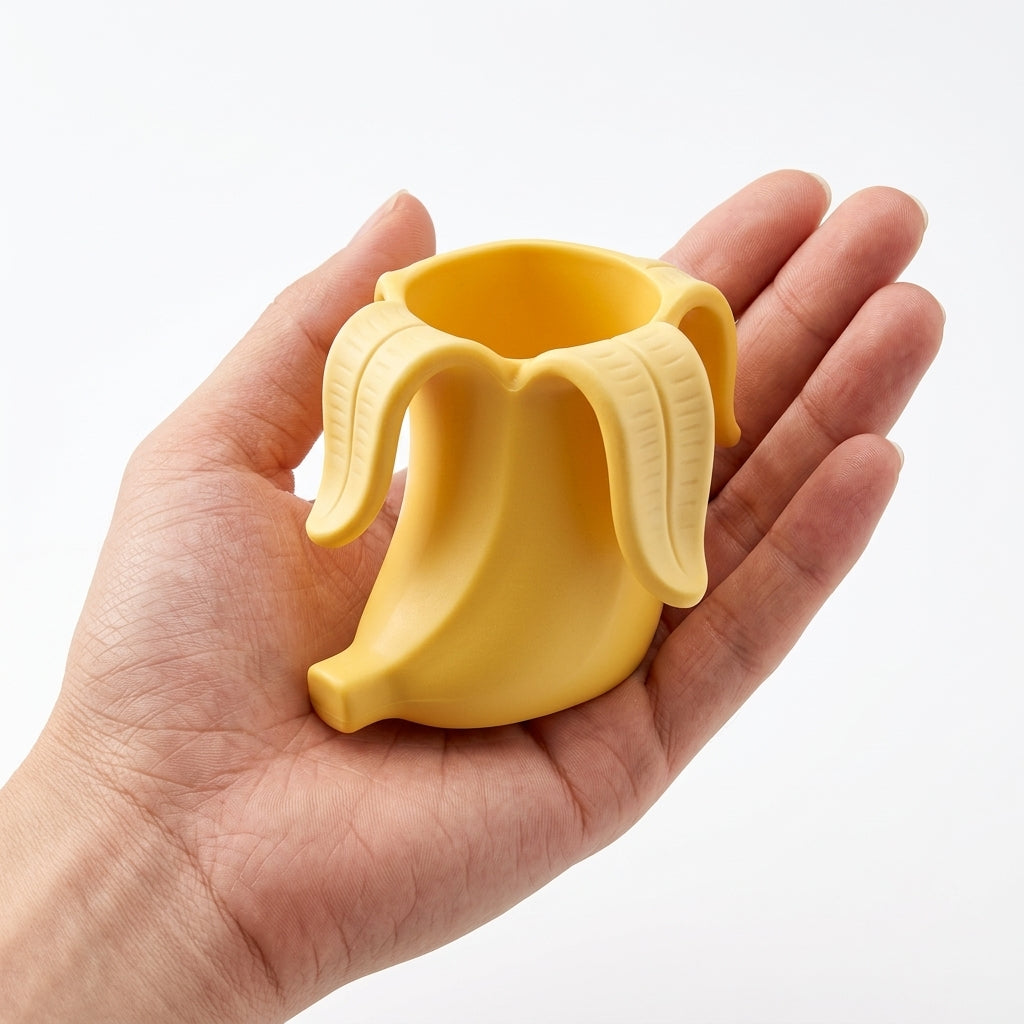 Banana Desk Organizer – Pen & Brush Holder Cup – image 4