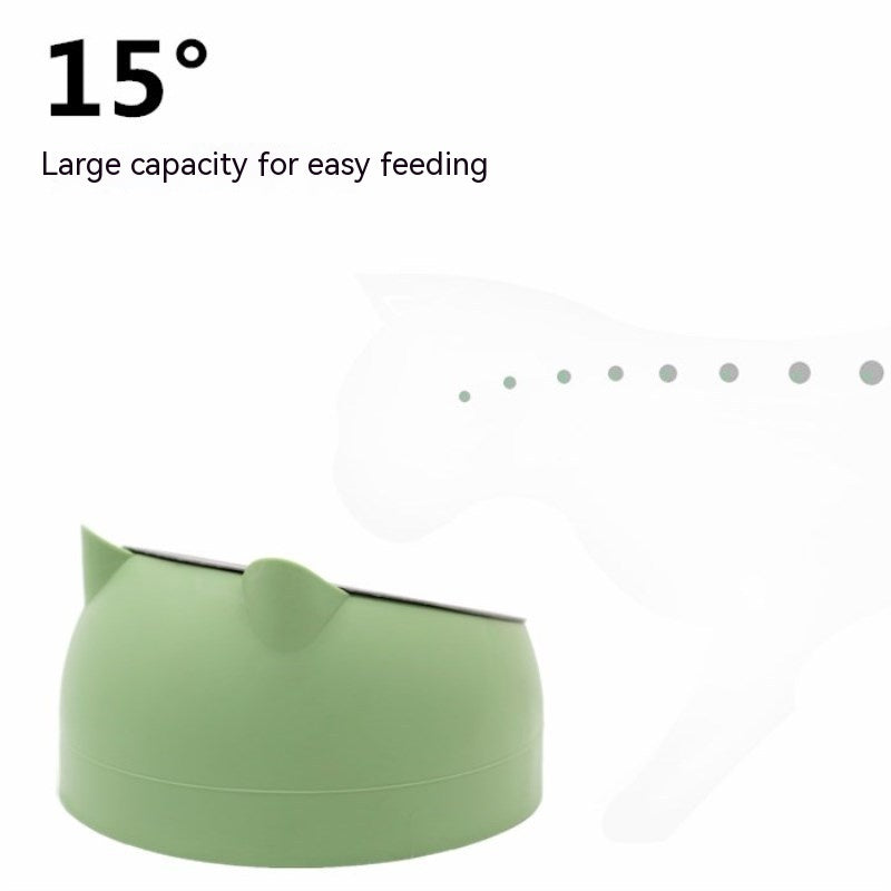 Elevated Double Stainless Steel Pet Bowl - photo 2