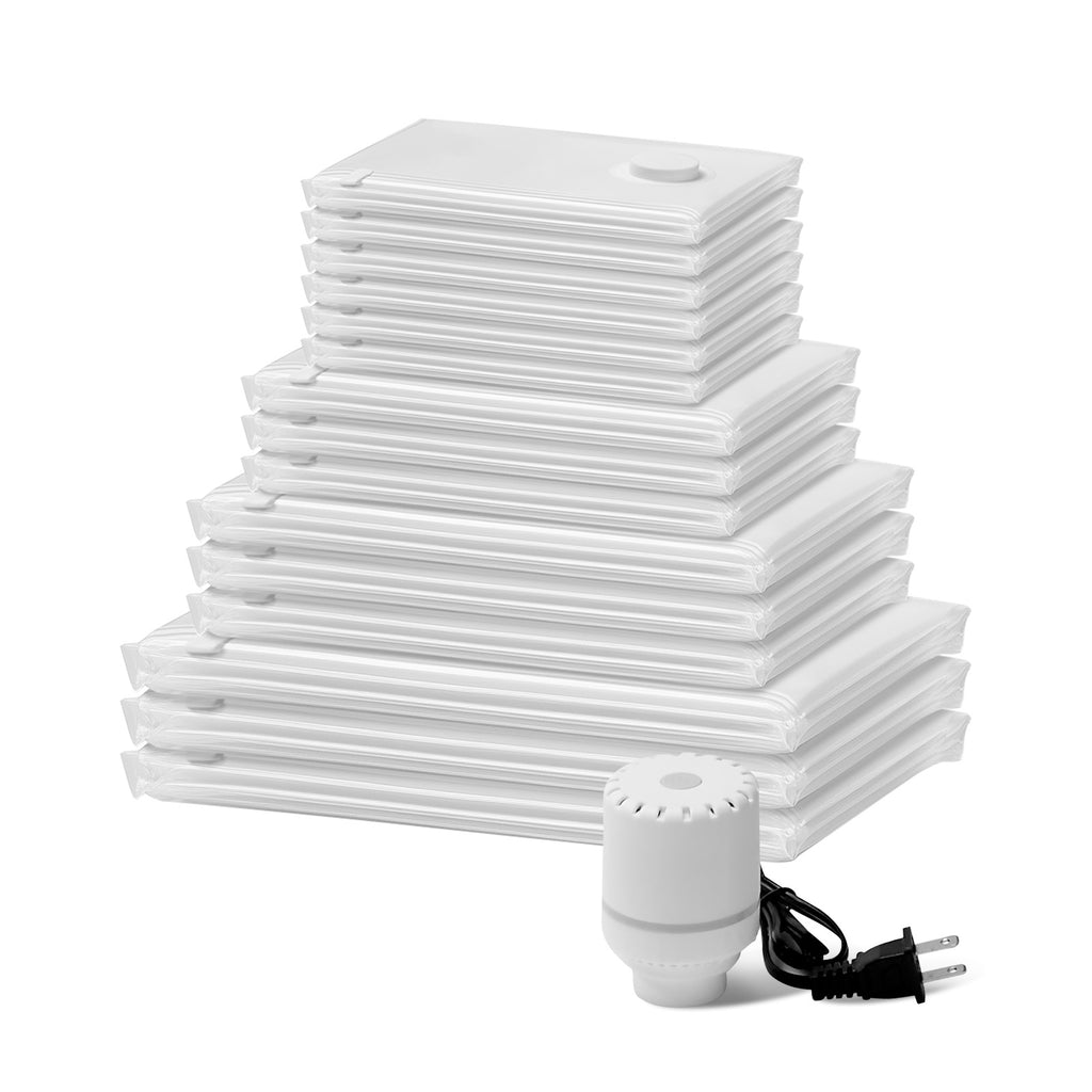 Vacuum Storage Bags with Electric Pump – 15 Pack – image 8