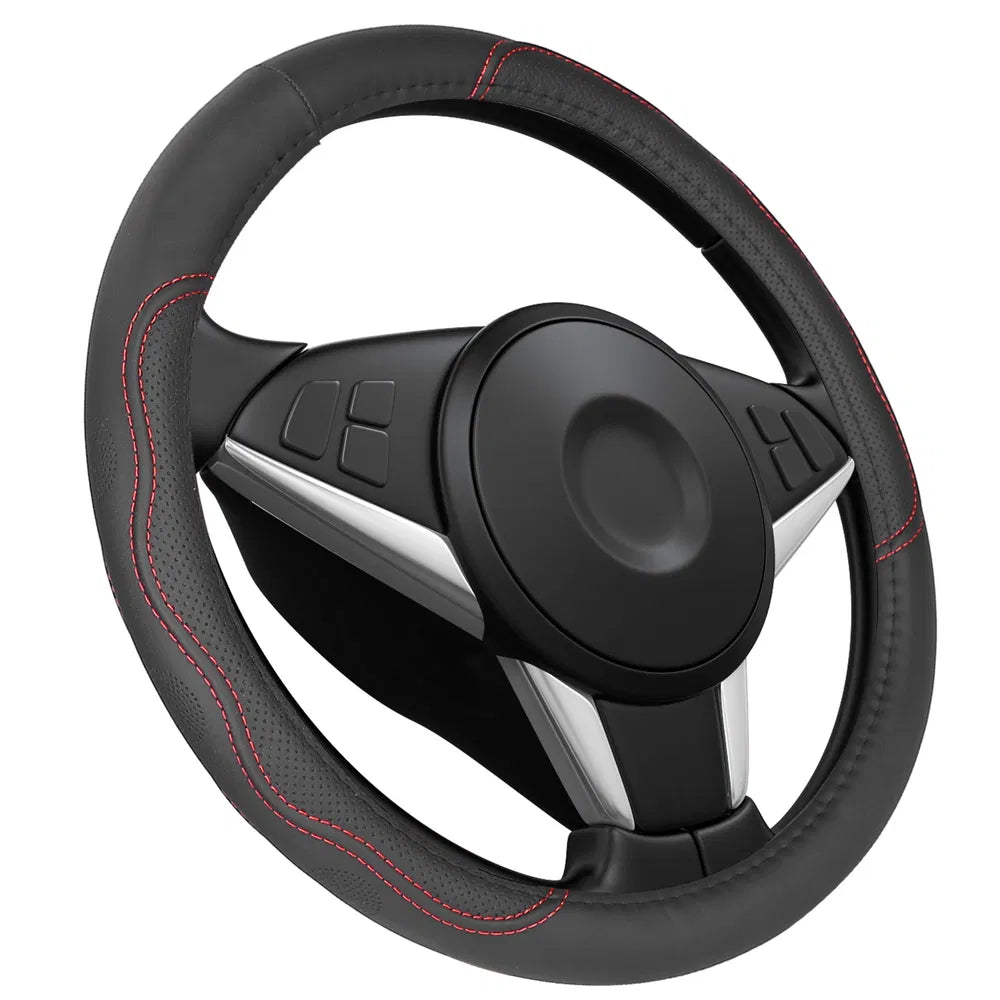 Faux Leather Steering Wheel Cover – 14.5–15 in – image 6