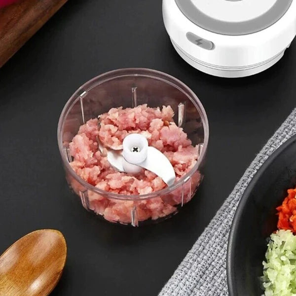 Cordless Electric Garlic Chopper – 300 ml Mini Food Mincer – image 4